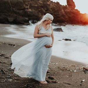 Needle & Thread Strappy Backless Tulle Maxi